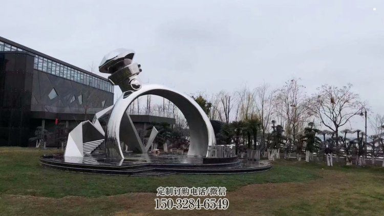 大型指环雕塑 锻造发光标识雕塑 房地产戒指环雕塑 大型指环雕塑 锻造发光标识雕塑 房地产戒指环雕塑