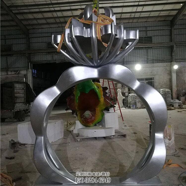 现代钻戒雕塑定制,中式工艺,钻戒雕塑造型优价 现代钻戒雕塑定制,中式工艺,钻戒雕塑造型优价